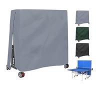 Copertura per Tavolo da Ping Pong Esterno Impermeabile Poliestere Oxford Resistente 165×70×185cm (Grey)