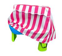 Copertura per tavolo d'acqua, copertura impermeabile per tavolo da bagno, protezione per tavolo a 2 gradini, per bambini, impermeabile, antipolvere, per docce a pioggia, stagno, adatta a piogge, torri