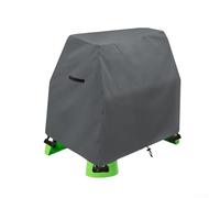 Copertura per tavolo d'acqua per bambini con tessuto Oxford 420D, base impermeabile, protezione da polvere e foglie, design resistente al vento con chiusure a scatto (grigio)