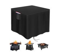 Copertura per tavolo del fuoco,Copertura per fuoco,Copertura per braciere impermeabile e antivento | Copertura per fuoco con design a prova di perdite, resistente a tutte le condizioni atmosferiche