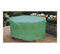 Copertura per tavolo ovale da esterno cm 230x110x70 poliestere verde resistente