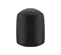 Copertura per tavolo rotondo resistente per tutti gli incontri all'aperto, facile da riporre, copertura impermeabile per mobili da giardino, 58 x 77 cm, colore: nero