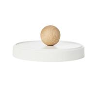 Copertura per tazza da caffè, coperchio per tazza da tè, coperchio riutilizzabile per esercizi mattutini, uso domestico e ufficio, diametro 10 cm, bianco