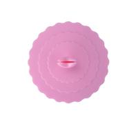 Copertura per tazza in silicone alla,Coperchi in silicone infrangibile e riutilizzabile per tazze con clip d'amore | Coperchi per tazze in e coperchi per calde antipolvere, chiusura er