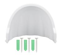 Copertura per Telecamera di Sicurezza, Telecamera a Cupola Universale in Plastica ABS Resistente Alle Intemperie, con Parasole, Telecamera di Sorveglianza per Telecamera Interna