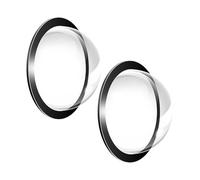 Copertura per Telecamera Posteriore Auto,Adesivo Protettivo 2 Pezzi | Protezione Lente Telecamera ad Alta Trasparenza,per Manutenzione, Guida Sicura, Viaggi su Strada, Uomini e Donne