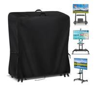 Copertura per Televisione da Esterno,Coperture Per Carrelli Televisione Mobili,Scudo Protettivo Resistente Alla Polvere Per Schermo | Per Patio Cortile Prato Giardino Terrazza Giardino Pos