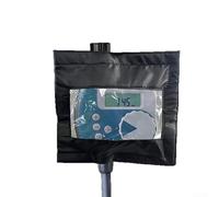 Copertura per temporizzatore con finestra frontale trasparente per visualizzare i controlli del timer, resistente alle intemperie in tessuto Oxford per rubinetti esterni