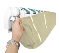 Copertura per tenda da patio per tutte le condizioni atmosferiche, in tessuto Oxford retrattile per esterni (254 x 21,6 x 30,5 cm)