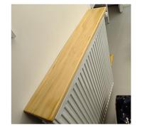 Copertura per termosifone in legno, design rettangolare, per casa e soggiorno, supporto funzionale per piante per cucina e decorazione della casa