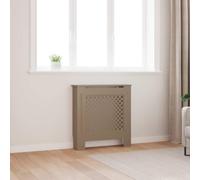 Copertura per termosifoni in MDF, 78 cm, con rete a doghe, superficie per mensole, facile da montare, per soggiorno e bagno, adatto per radiatori piatti e termosifoni a coste