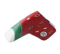 Copertura per testa di putter, 17 x 8,5 x 12,5 cm, copertura magnetica per mazza da golf, impermeabile, per putter a forma di L, custodia da viaggio, peluche durevole, PU + fodera in peluche