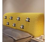 Copertura per testiera estensibile, resistente alla polvere, protezione colorata per arredamento camera da letto, tinta unita, 160 x 70 cm, perfetta per rinnovare la camera da letto.