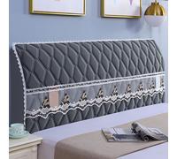 Copertura Per Testiera Inclusiva In Velluto Spesso Con Elastico Per Letto