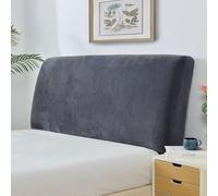 Copertura per testiera letto king size, matrimoniale, singolo, in velluto, universale, per testiera imbottita, in legno, metallo, pelle (dimensioni: 150-170 cm, colore: