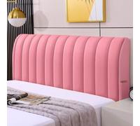 Copertura Per Testiera Per Letto Copritesta Antipolvere Per Testiera Copri/Fodera Testata Letto Semplice Universale Spessa Singolo/matrimoniale/king Size Decorazione Testiera Letto-Pink||190cm
