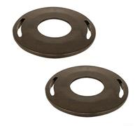 Copertura per testina di decespugliatore per FS44 FS55 per fs80 FS85 FS90 per fs100 - Ricambio per bobina di ricambio per pomello, alta per la cura del prato resistente agli urti, colore nero (2 pezzi