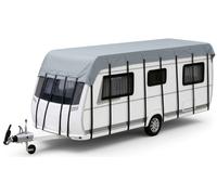 Copertura per tetto caravan, telone di protezione tetto resistente alle intemperie per caravan/camper 850x300cm grigio