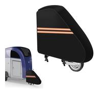 Copertura per timone per rimorchio, copertura protettiva 600D e copertura per timone per roulotte e rimorchi per cavalli, copertura anteriore per rimorchio per la maggior parte dei tipi di rimorchi