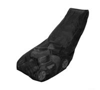 Copertura per tosaerba in tessuto Oxford 210D, resistente alle intemperie, resistente agli strappi, con coulisse, per la maggior parte dei modelli di tosaerba elettrici o a gas, include custodia nera