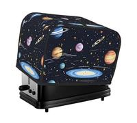 Copertura per tostapane a 2 fette con tasche e manico superiore, copertura per piccola macchina per il pane The Solar Family Kitchen Small Appliance Cover lavabile universale per forno