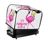 Copertura per tostapane a 2 fette, It's Flamazing To Be A Pirate Copertura per tostapane con tasche per cucina Copertura per piccoli elettrodomestici e protezione dalle impronte digitali, lavabile in