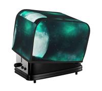 Copertura per tostapane a 2 fette, motivo casa delle streghe sulla collina, con tasche per piccoli elettrodomestici da cucina, protezione dalle impronte digitali, lavabile in lavatrice