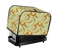 Copertura per tostapane a 2 fette, motivo patate, impermeabile, con tasche, per piccoli elettrodomestici da cucina, protezione dalle impronte digitali, lavabile in lavatrice
