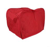 Copertura per tostapane per modelli da 2 a 4 fette, copertura antipolvere per macchina del pane, tessuto di cotone in poliestere trapuntato, si adatta alla maggior parte dei tostapane standard