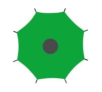Copertura per Trampolino | Velo per Trampolino Protezione Solare - Tela Anti Strappo Pieghevole E Bloccante per Giardino E Sport All'aperto