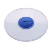 Copertura per trasparente in Silicone per Frullare Schizzi Copertura | Materiale per trasparente di , permette di vedere il progresso rimuovere il coperchio(Blue)