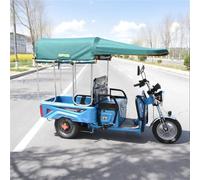 Copertura per triciclo elettrico, resistente, a 3 ruote, riflettente, impermeabile, per protezione da pioggia e sole
