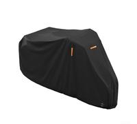 Copertura per triciclo elettrico, resistente, impermeabile, in tessuto Oxford con strisce riflettenti, per adulti, per trike reclinati, pioggia, neve, vento, colore nero (420D)