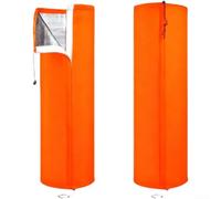 Copertura per tronco d'albero con doppia coulisse e chiusura automatica per una vestibilità sicura e protezione contro l'aria fredda e i danni causati dalle intemperie (taglia piccola)