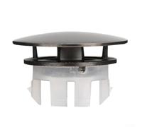 Copertura per troppopieno lavandino, Copertura rotonda per troppopieno, Anelli per lavandino, lavandino click affondamento foro copertura, cucina bagno bagno accessori (grigio)