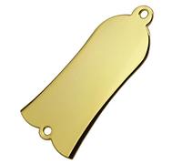 Copertura per truss rod a forma di campana in metallo per chitarra e basso, 2 fori, con viti, oro
