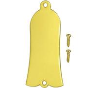 Copertura per truss rod per chitarra, a 2 fori, in metallo, con viti, a forma di campana, per Les Paul LP SG, parti di ricambio per chitarra stile Les Paul LP SG (oro)