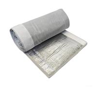 Copertura per tubi CA a tre strati, 180 cm, impermeabile, per esterni (grigio)