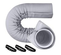Copertura per tubo AC - Copertura isolante mobile per condizionatore d'aria - Protezione per condotto estensibile di facile installazione per la stagione calda, camera da letto, soggiorno, barca
