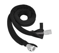Copertura per tubo respiratore, protezione per tubo del respiratore, protezione per il tubo dei gatti, isolamento termico con cerniera a tutta lunghezza per ridurre il rumore e prevenire le piogge a
