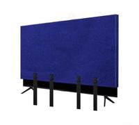 Copertura per TV da esterni, impermeabile, in feltro, con cinghie di sicurezza, per schermo piatto LED LCD da 55", 65", 75", schermo antipolvere blu (190,5 cm)