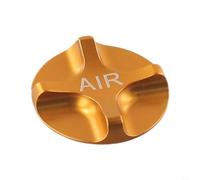 Copertura per valvola del gas per bici da strada, protezione per forcella anteriore, in lega di alluminio, leggera e 26 mm, adatta alla maggior parte delle forcelle (oro)
