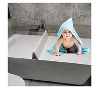 Copertura per vasca da bagno in PVC spesso 1,2 cm impermeabile pieghevole bordo da bagno isolato mensola portaoggetti antipolvere tappetino isolante reversibile per vasca da bagno a 360 °