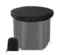 Copertura per Vasca Terapia Fredda,Protezione Impermeabile Vasca Fredda,Copertura Impermeabile Secchio Ghiaccio - per Viaggio Palestra Giardino Recupero Atletico Spa Piscina Esterna Campeggio