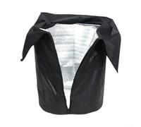 Copertura per vasi in polipropilene che fornisce un efficace isolamento e protezione dal gelo per piante in vaso durante l'inverno, adatta a varie dimensioni e forme da giardino