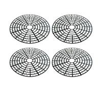 Copertura Per Vaso Per Piante, Set Di Dischi Protettivi Traspiranti, 4 Pezzi 11x1 Pollici Protezione Tagliabile, Scudo Deterrente Per Gatti, Contenitore Per Fiori Per Interni Ed Esterni, Uso Domestico