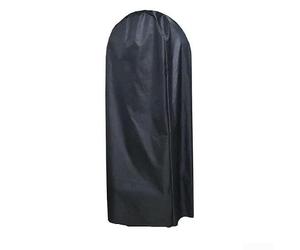 Copertura per ventilatore da pavimento da esterno, impermeabile 210D, protezione antipolvere per giardino, patio, custodia resistente, nera, 60 x 28 x 155 cm (73 x 35 x 160 cm)