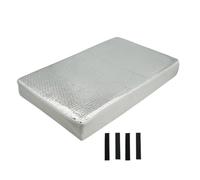 Copertura per ventilatori da tetto, impermeabile, riflettente, protezione per lucernario, accessorio di ventilazione per roulotte, bagno, doccia all'aperto