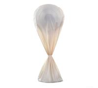 Copertura per ventilatori elettrici da pavimento, scrivania e da terra, in tessuto Oxford 420D, protezione antipolvere con cerniera di sicurezza, adatta a ventilatori fino a 140 cm, I (Apricot-L)