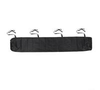 Copertura per veranda da patio, resistente alle intemperie, per vento, neve, detriti, veranda nera, 300 cm (4 m)